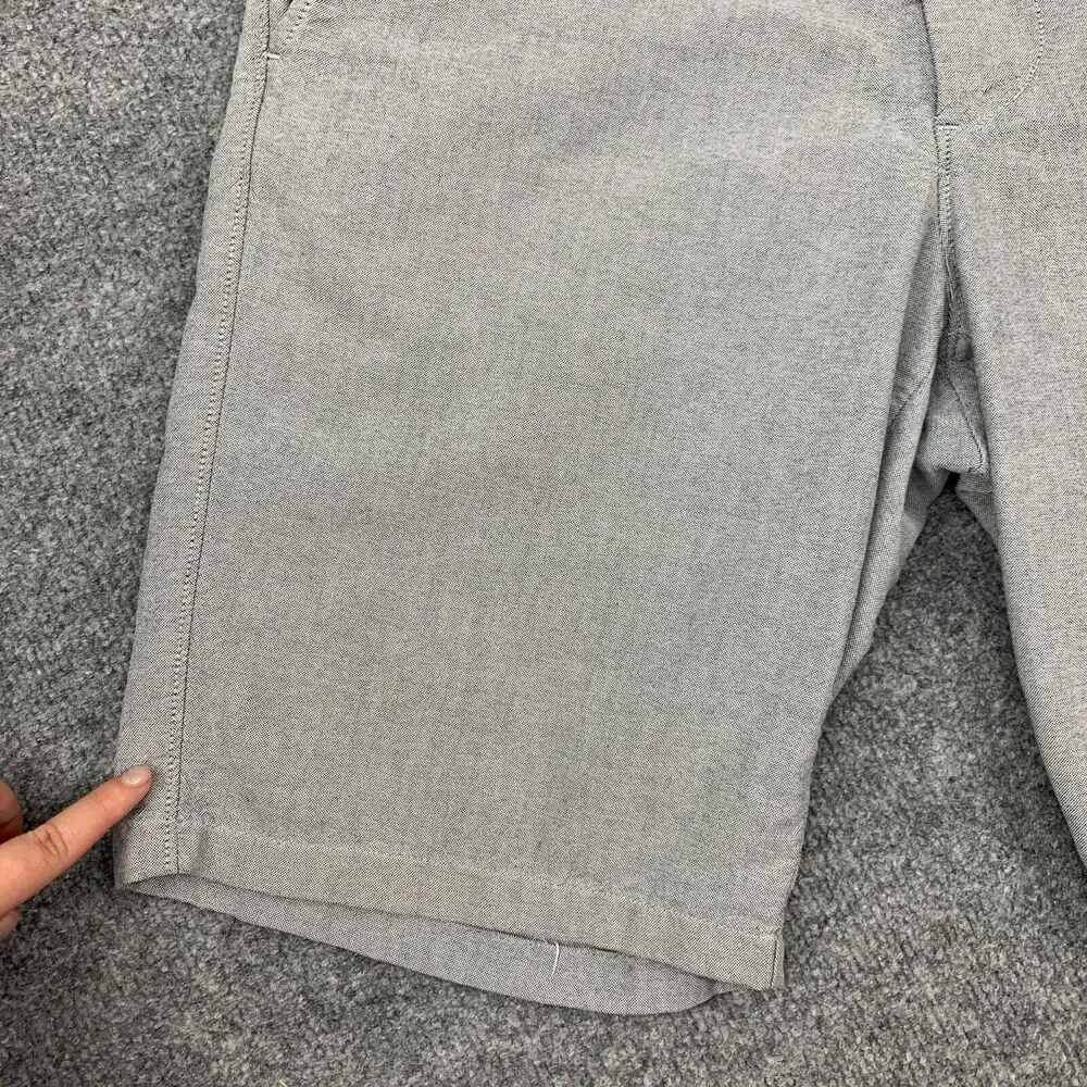 J Crew NY Shorts Mens 32 Gray Garment Dyed Chino 10.5